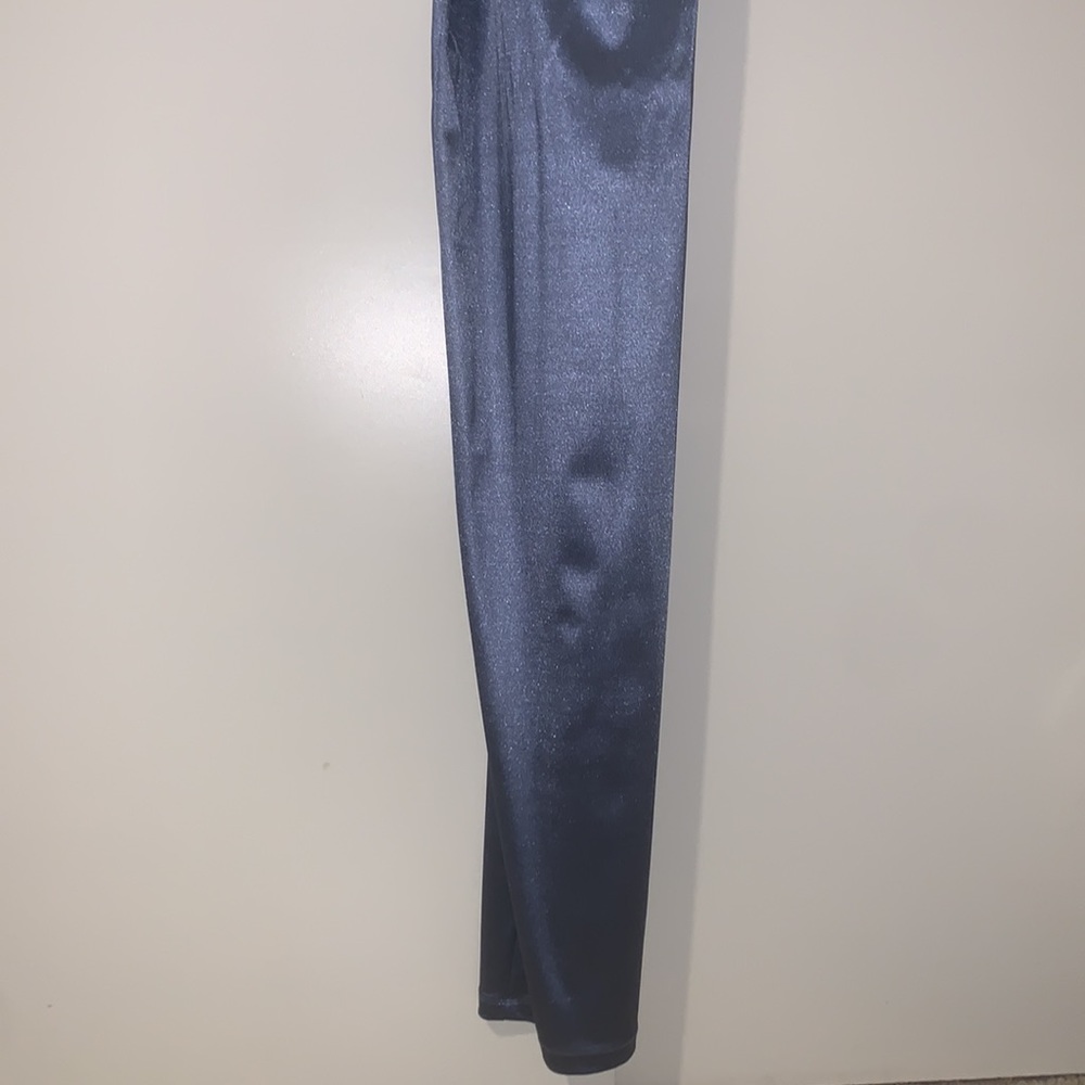 Lola High Slit Satin Dress - Picture 7 of 9